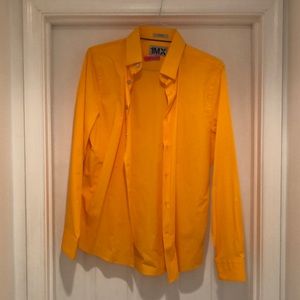 The brightest orange express men’s med button down